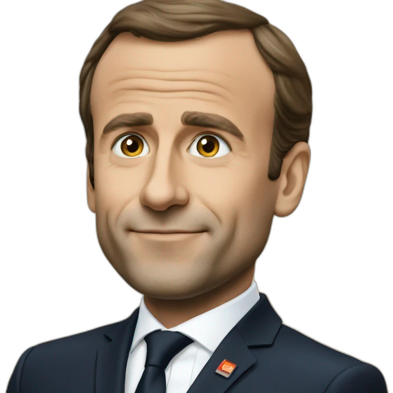 Macron président emoji