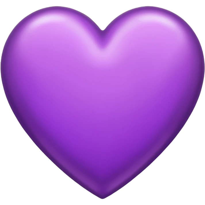purple heart emoji