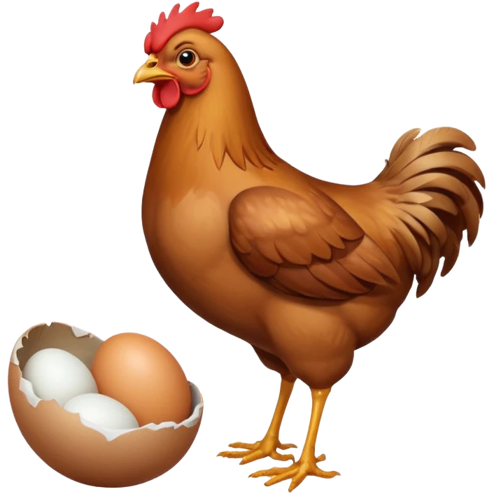 chicken and egg emoji