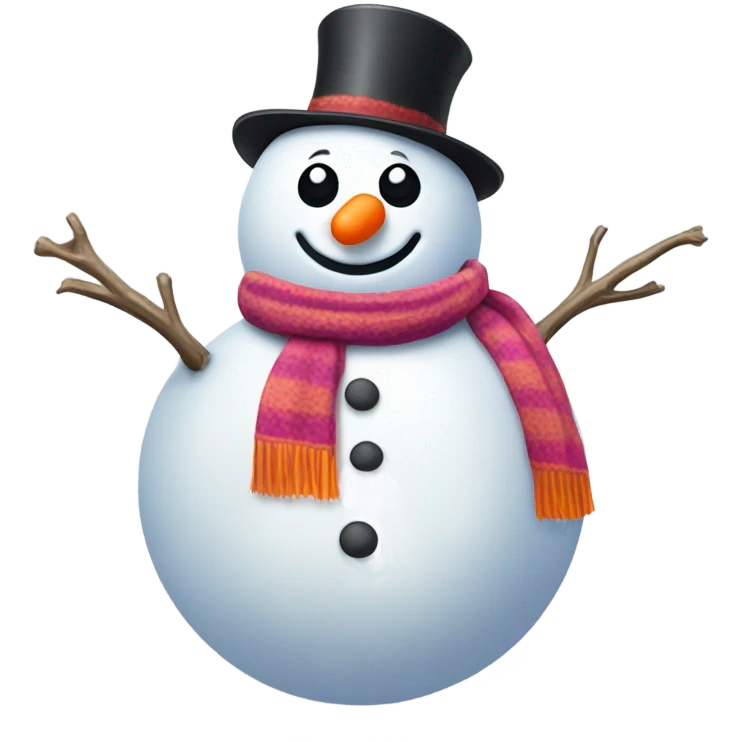 snow man emoji