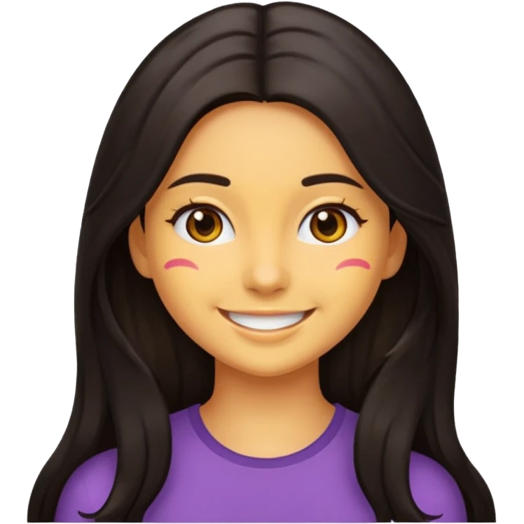 Emojis girly morena emoji
