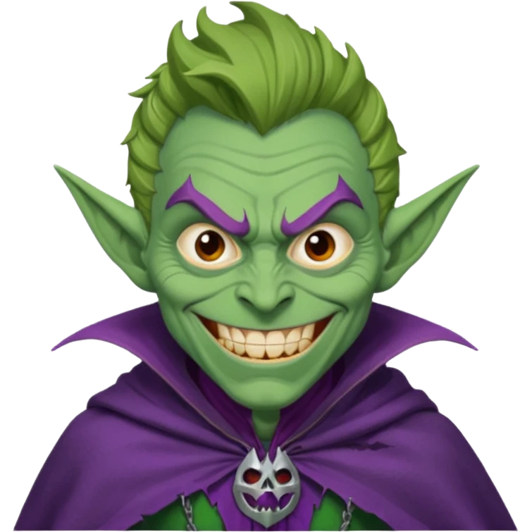 Green goblin Norman Osborne  emoji