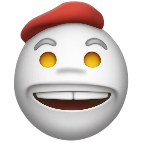 Bonhomme qui rigole emoji