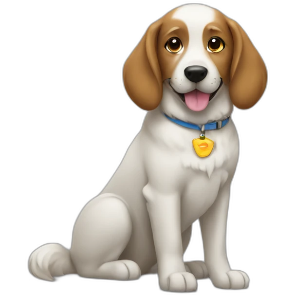 dog at work emoji