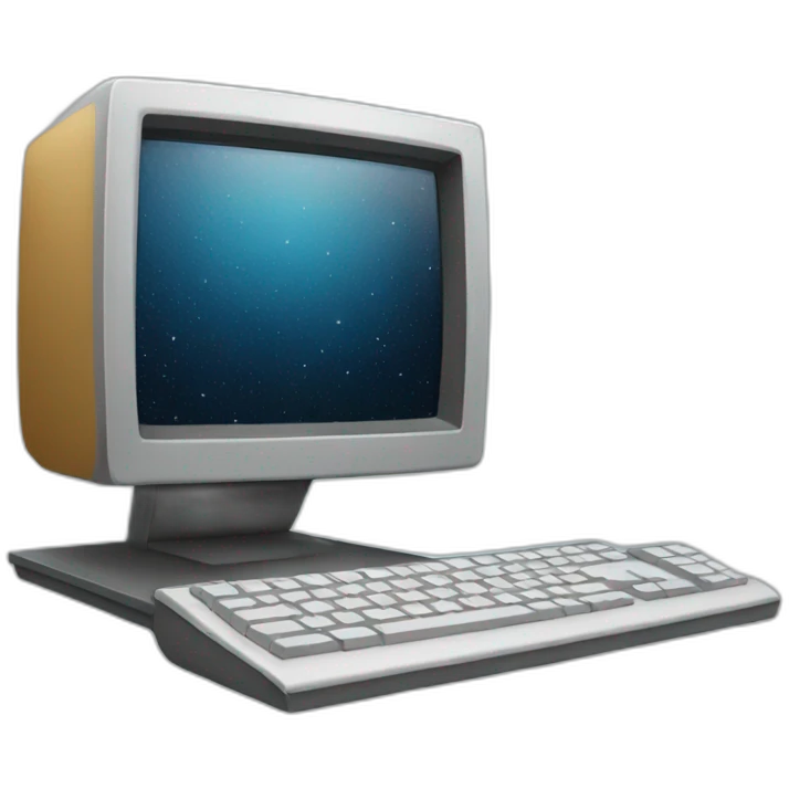 designer computer emoji