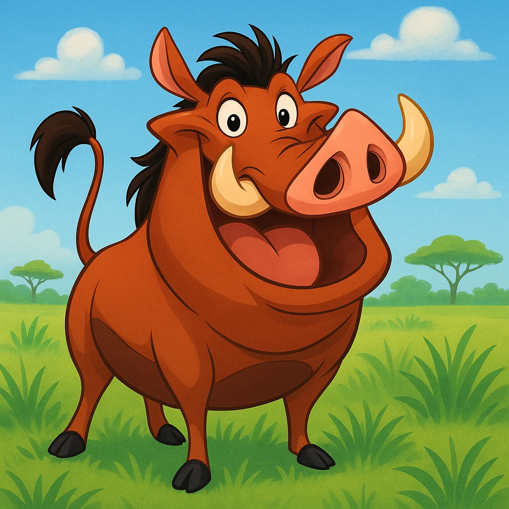 Pumbaa emoji