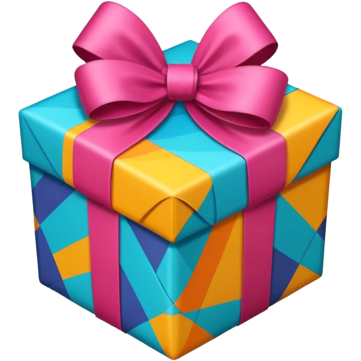 colorful gift box emoji