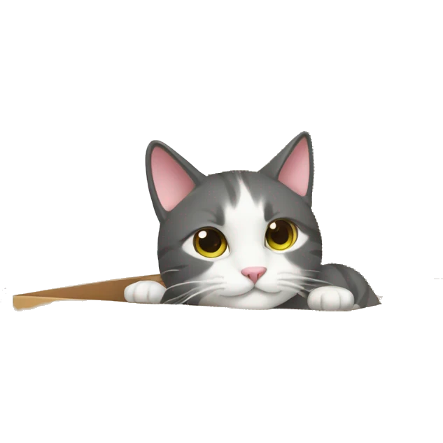 Cat + box emoji