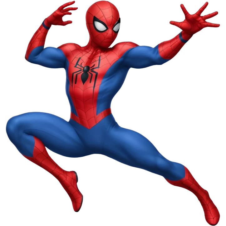 spiderman shooting web emoji