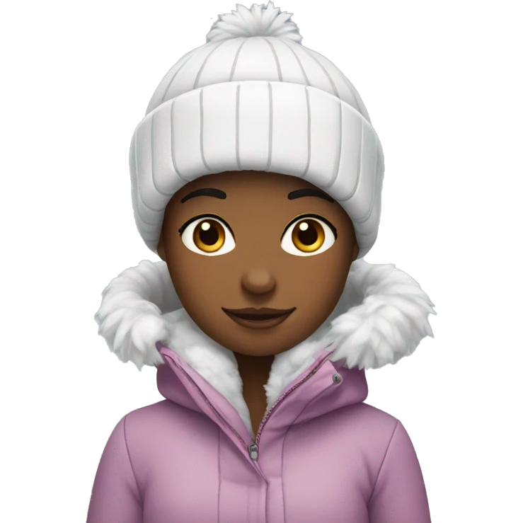 Girly winter emoji