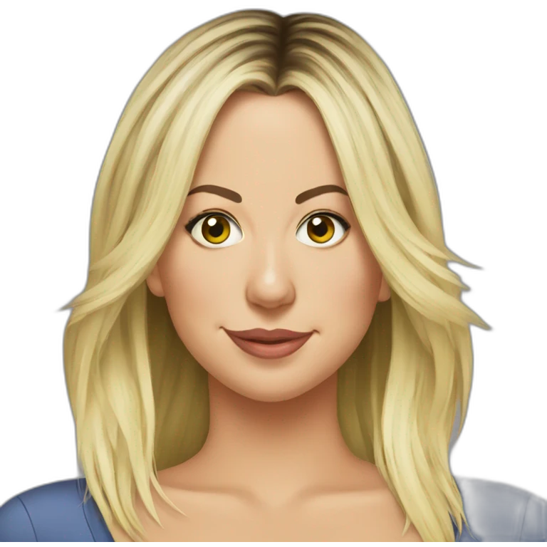 Kaley cuoco emoji