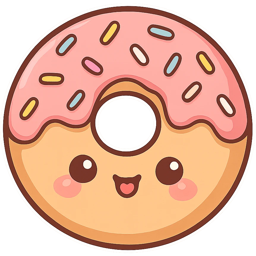 一个甜甜圈 emoji