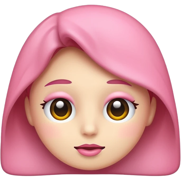 Moño rosa emoji