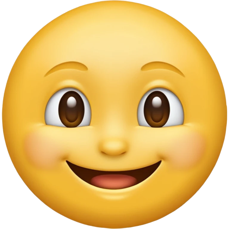 classic yellow smiling emoji face emoji