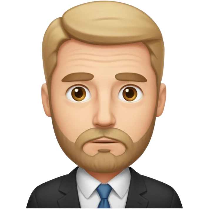 Tired caucasian male business man

marked baggy eyes, light beard emoji