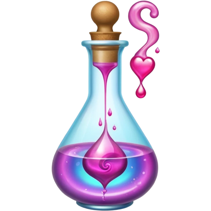 love potion with melted wax emoji