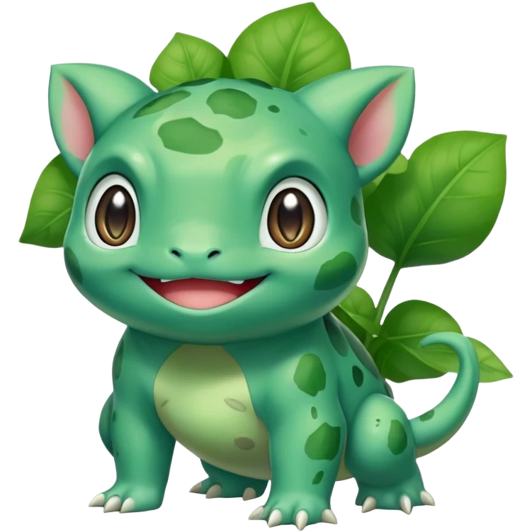 Bulbasaur (full body) emoji
