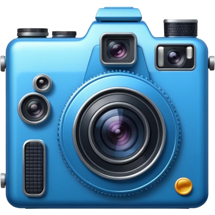 blue camera emoji