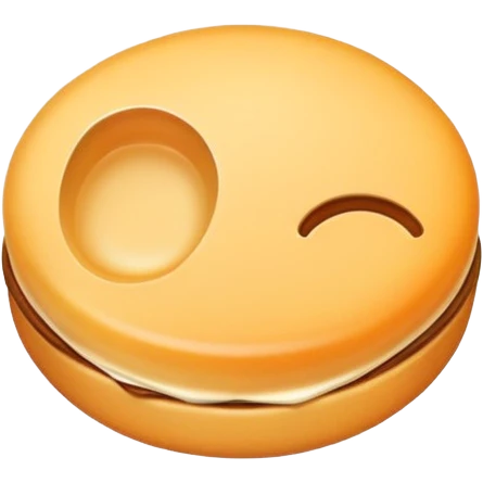 empty stomach icon, simple and clear emoji