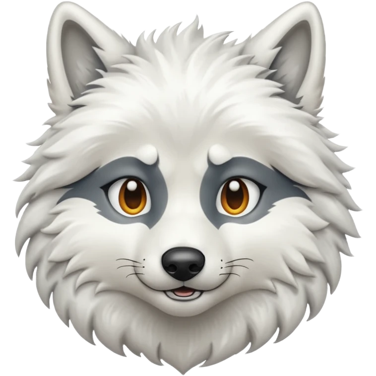 Loup Blanc pour twitch emoji