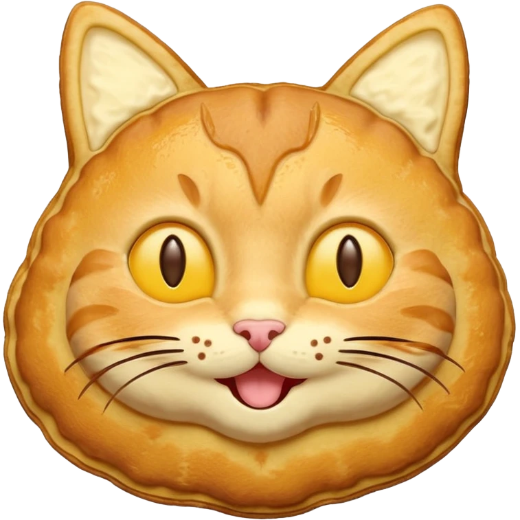 cat as pancake nice yellow pancakes like emoji emoji