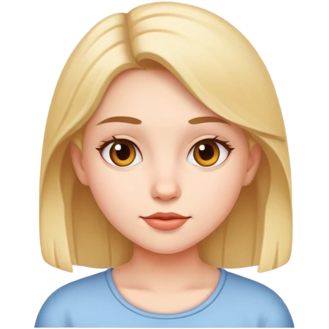 young girl emoji