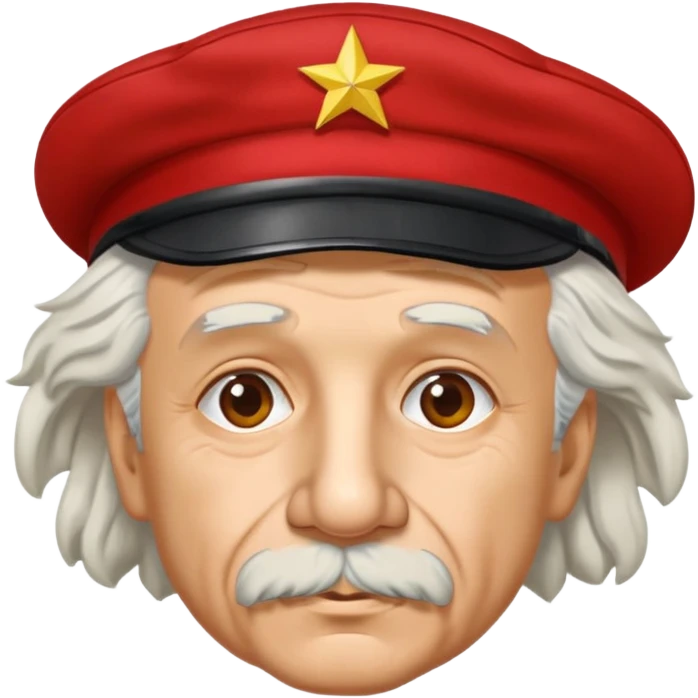 Einstein - communist emoji