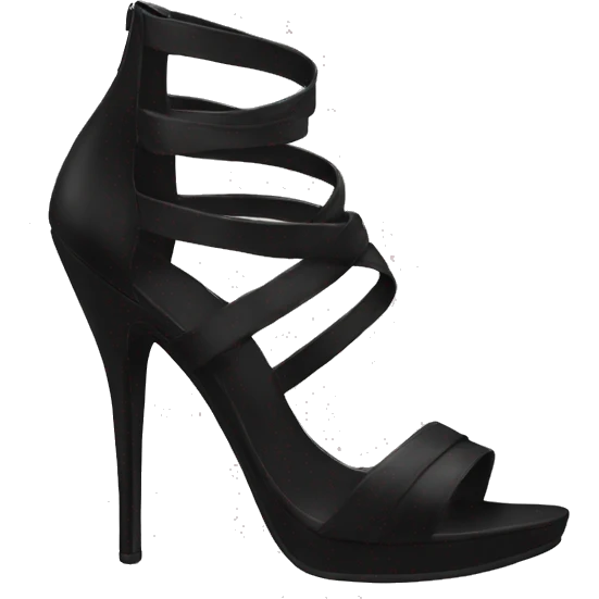 Black heels  emoji