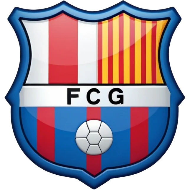 Barcelona logo in high quality emoji