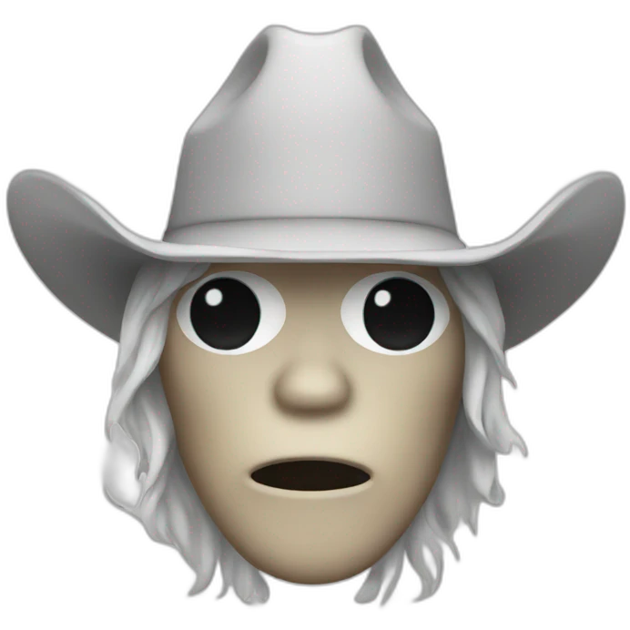 cowboy ghost emoji