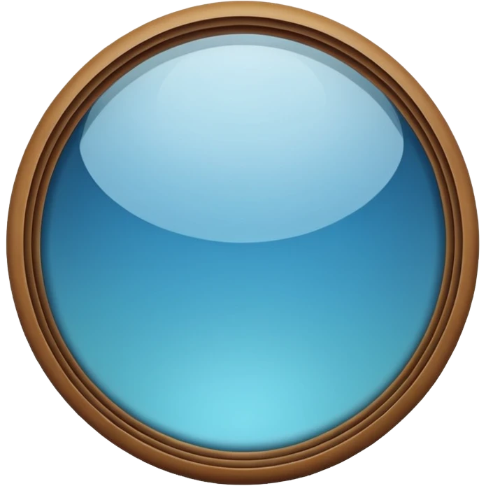 glass window circle emoji