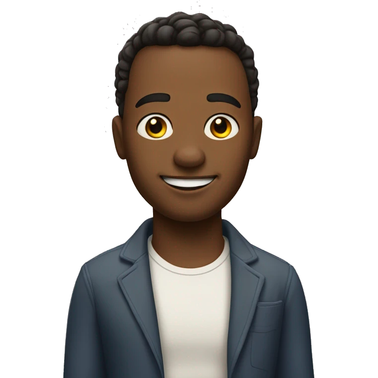 Homem de pele clara emoji