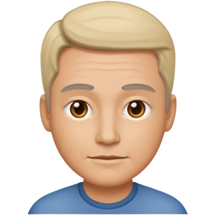 😳 zoomed in middle emoji