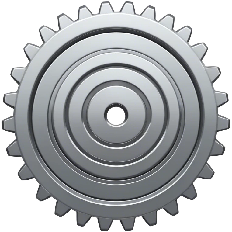 gear icon emoji
