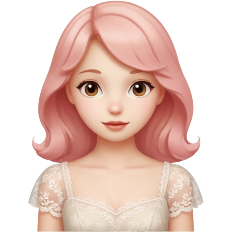 coquette girl emoji