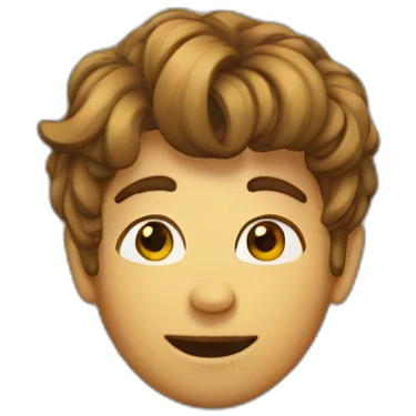 Un emoji mal coiffé emoji