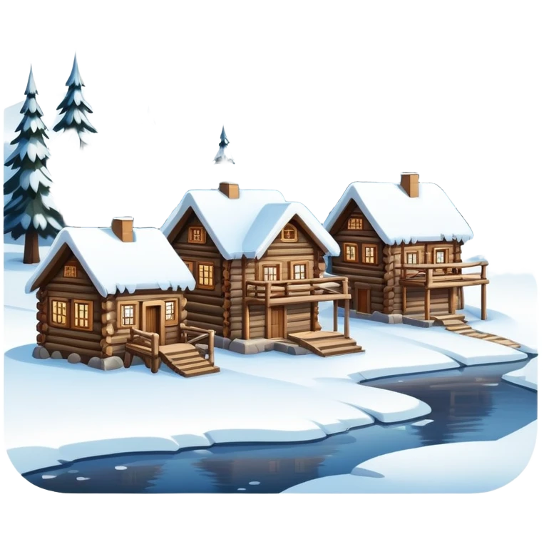 Russian village  emoji