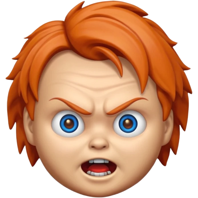 Un emojin de chuky emoji
