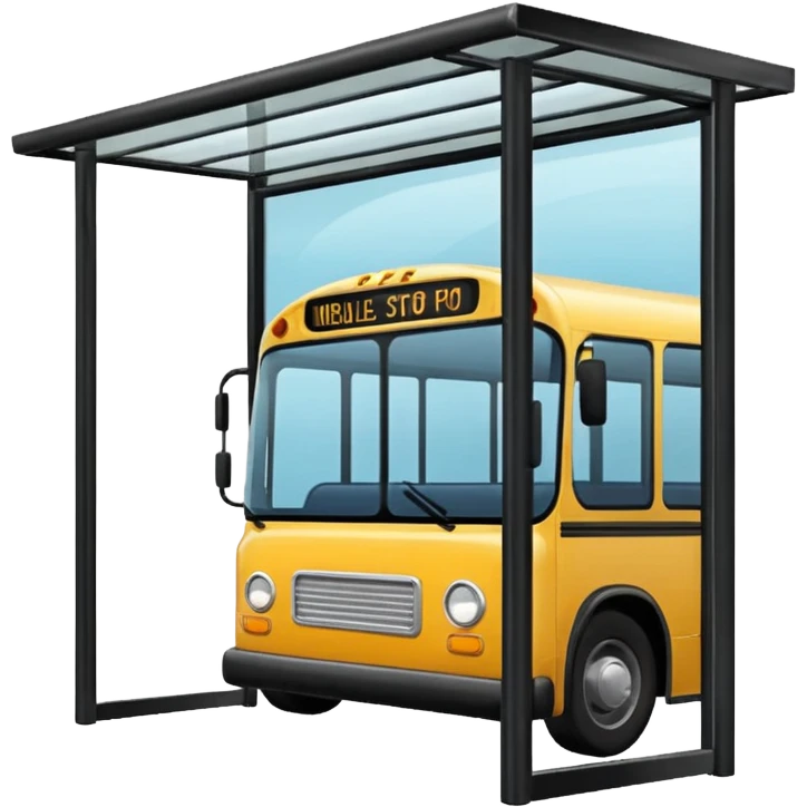 bus stop emoji