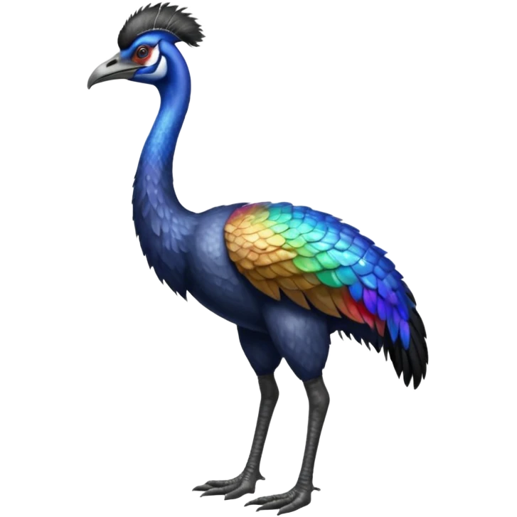 Cassowary Body emoji