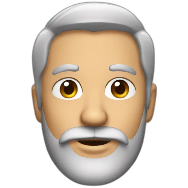 A man with a beard emoji