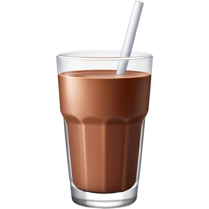Chocolate milk emoji