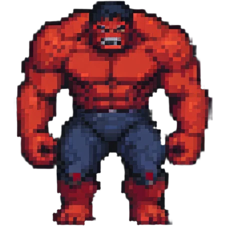 Red Hulk emoji