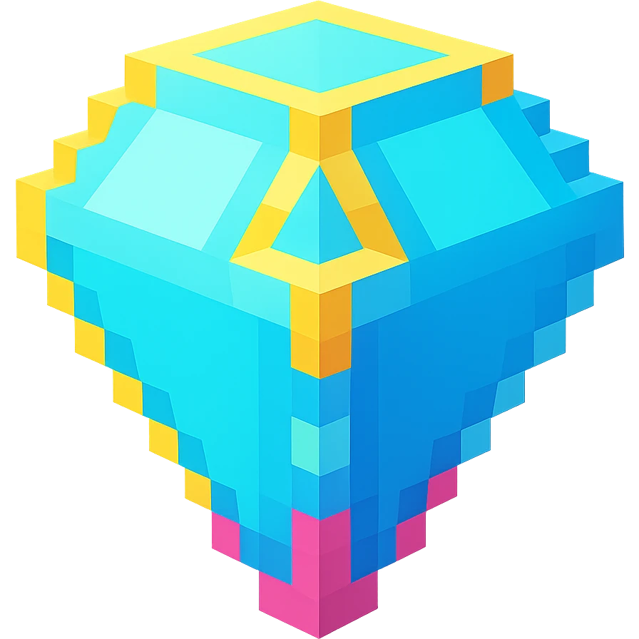 светящийся алмаз, no background emoji