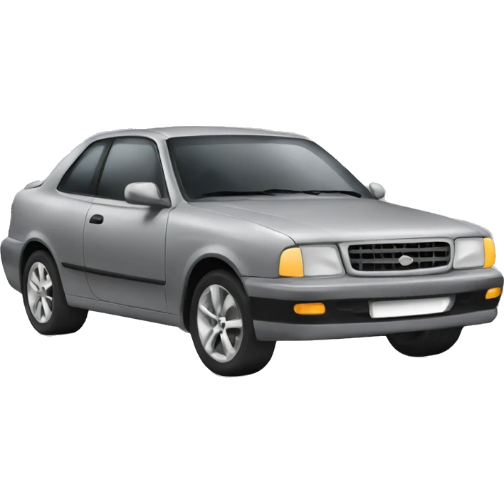 Grey car emoji