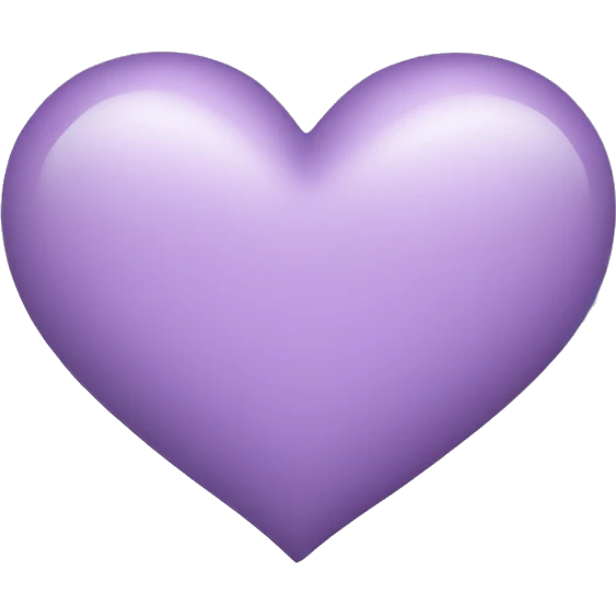Light Purple Heart emoji