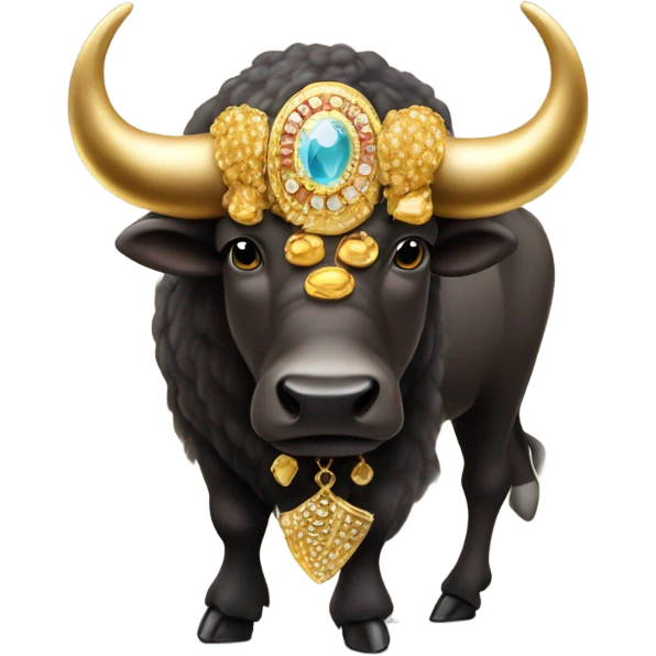 Wealthy buffalo emoji