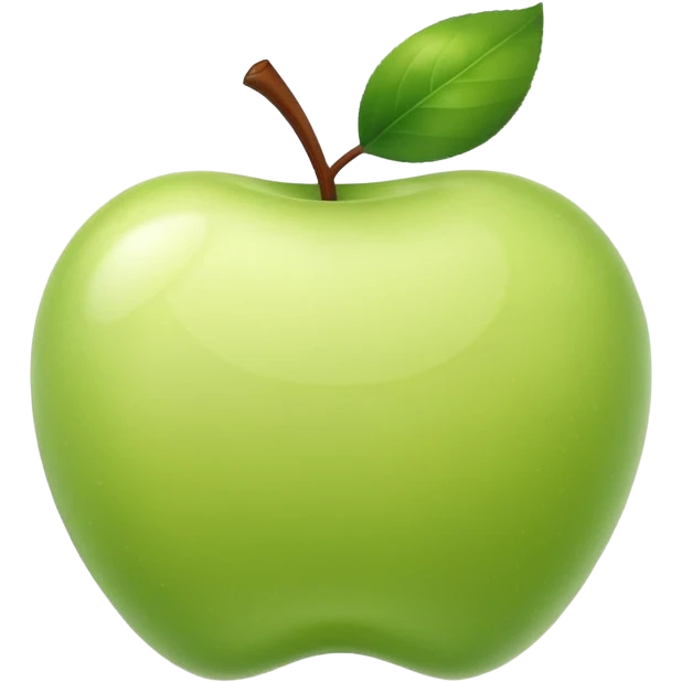 white apple emoji