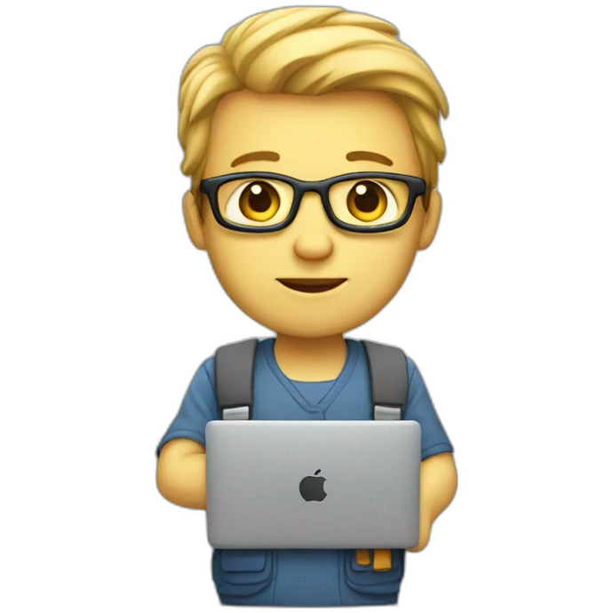 macbook engineer emoji