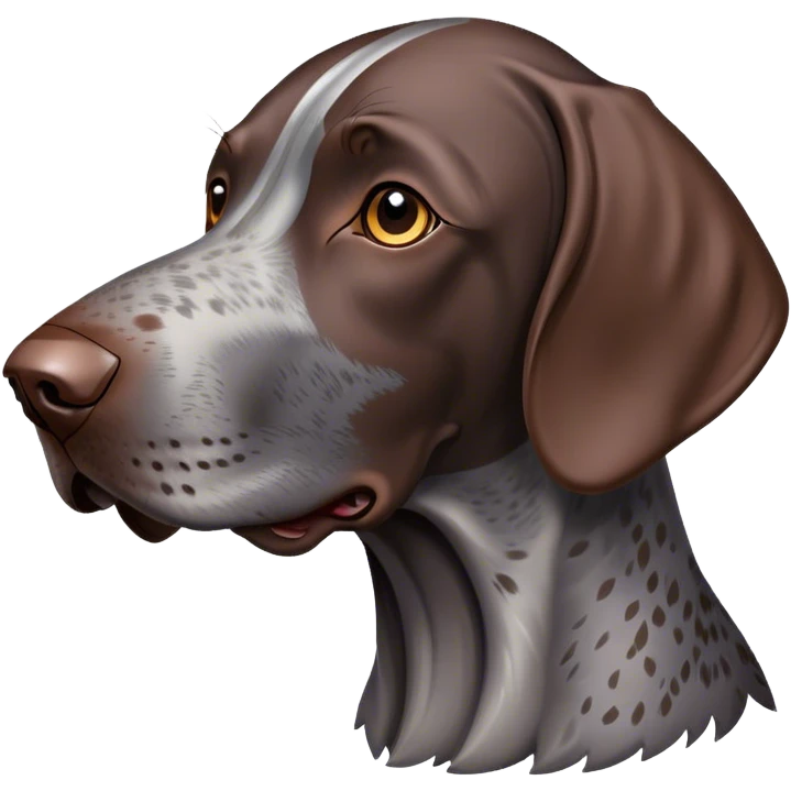 German Shorthaired pointer old emoji